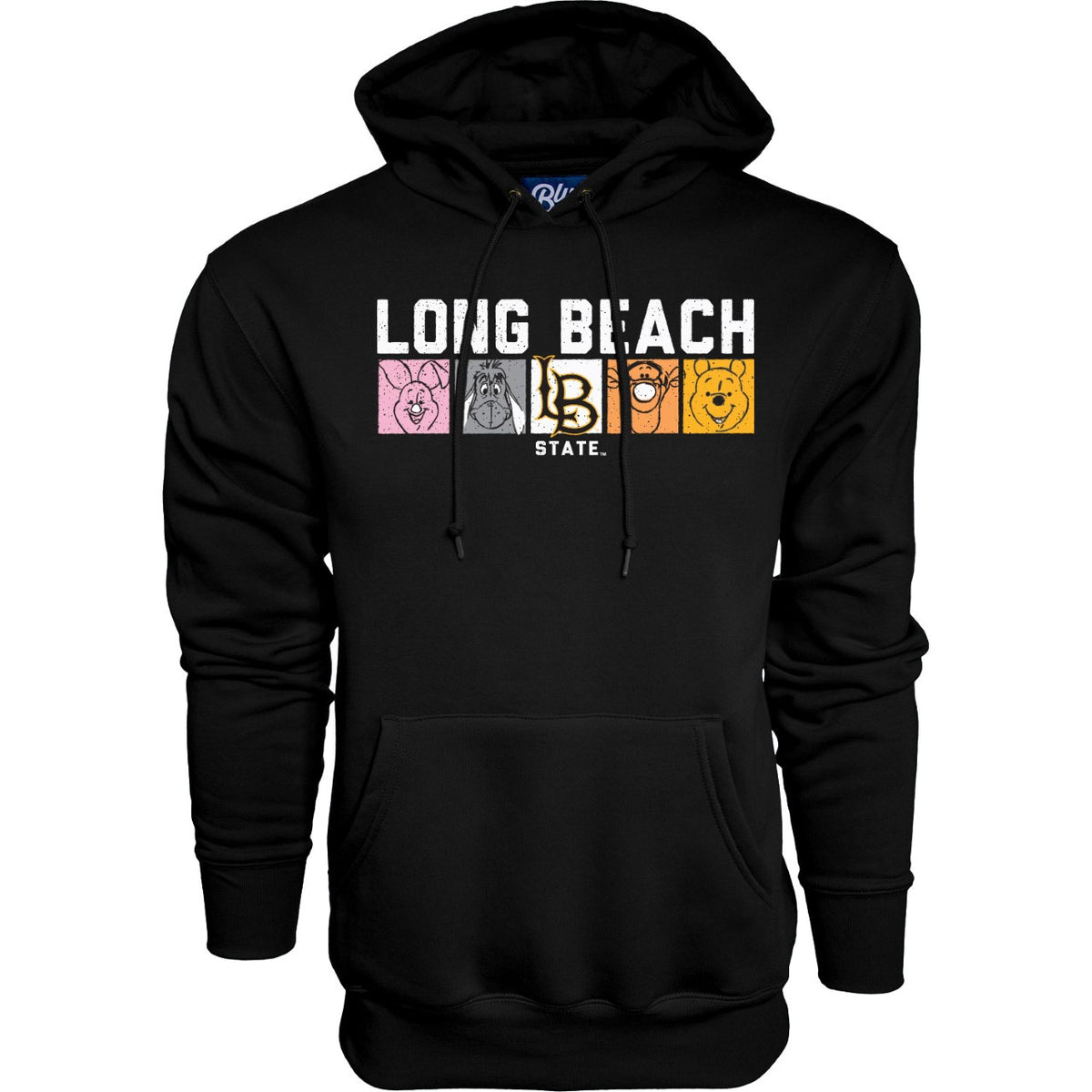 LB Pooh Party Hood - Black, Blue 84 – Long Beach State