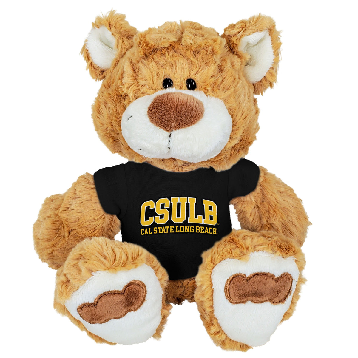 LB Lil' Nick Bear - Light Brown, Mascot Factory – Long Beach State