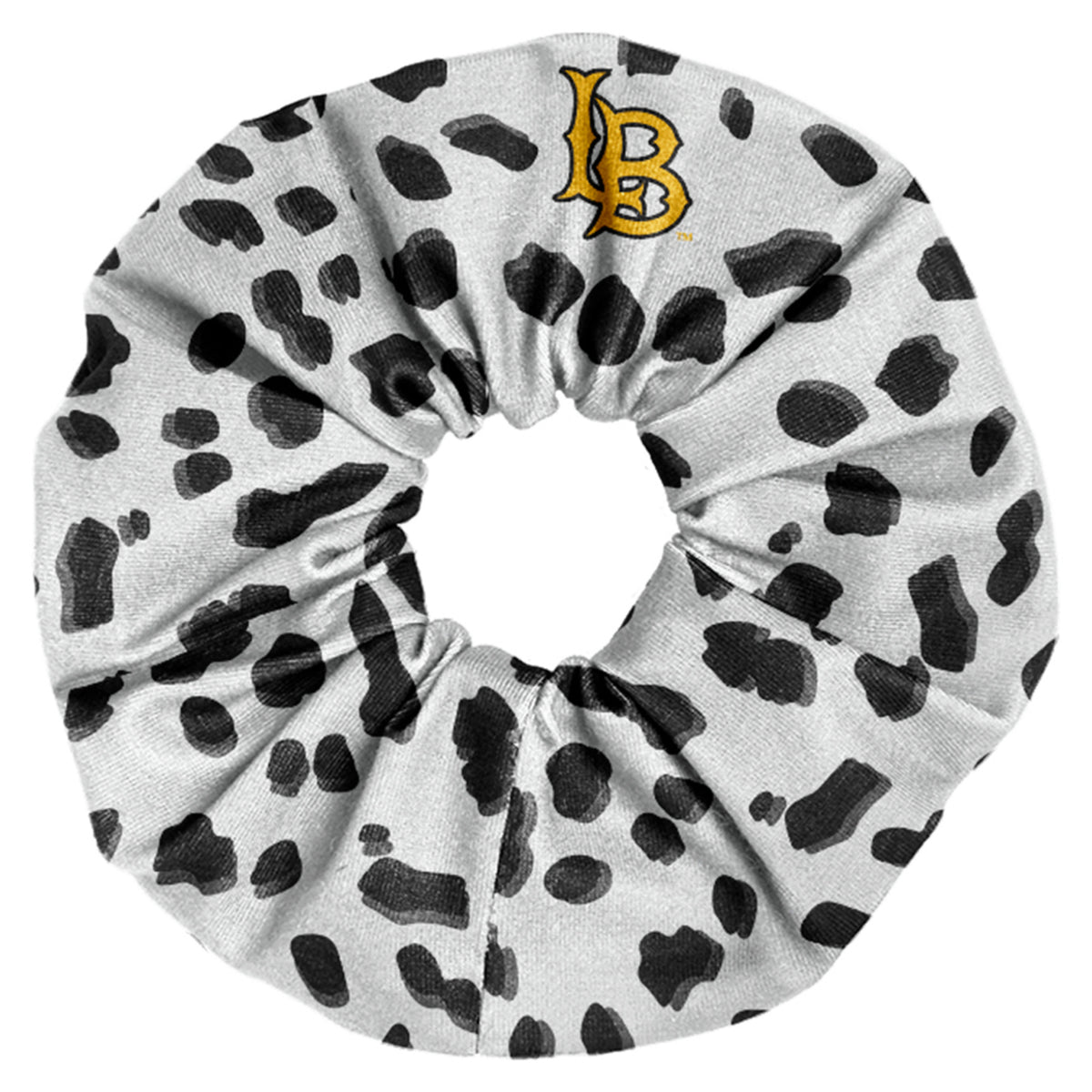 Long Beach Spirit Scrunchie Black/Gold, League Long Beach State