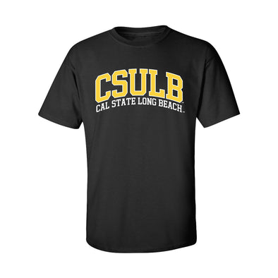 CSULB Arch Up Tee - Black, MV Sport