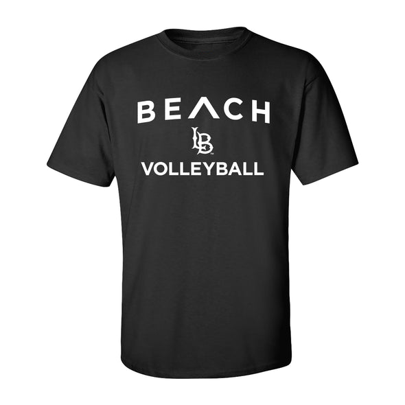 Volleyball Beach Caret T-Shirt - Black, MV Sport