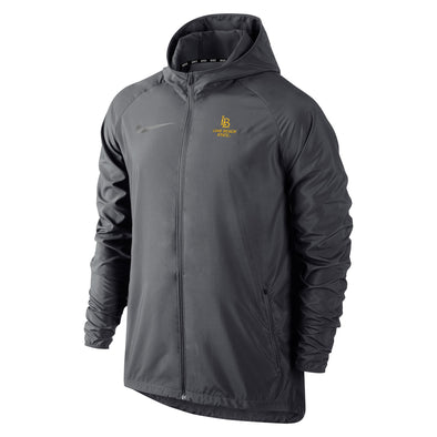 Nike LB Essential Full Zip Hooded Jacket - Gray, Nike
