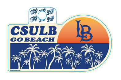 CSULB Sun Sticker, BLUE 84