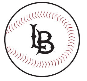 Baseball LB Stress Ball - White, Fingerprint