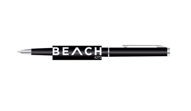 Beach Twist Pen - Black/White, Proforma