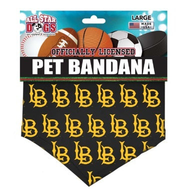 Pet LB Repeat Bandana Black