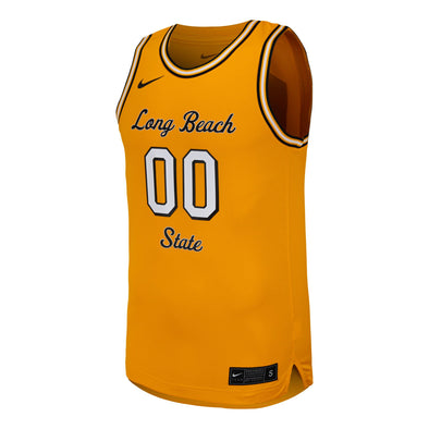 LB Replica Basketball Jersey - Gold, Nike