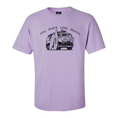 CSULB Van T-Shirt - Lavender, MV Sport