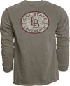 LB Est. 1949 Long Sleeve T-Shirt - Brown, BLUE 84