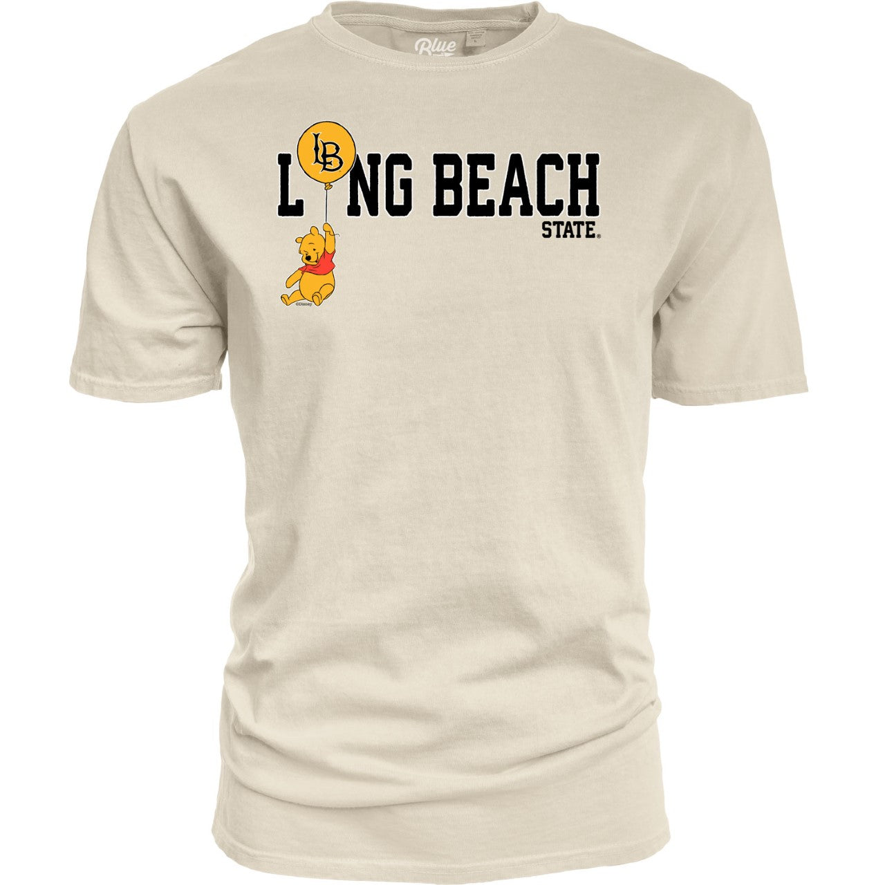 LB Winnie The Pooh T Shirt Cappuccino Blue 84 Long Beach