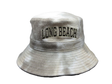 Tie Dye Corduroy Bucket Cap - Khaki, The Game