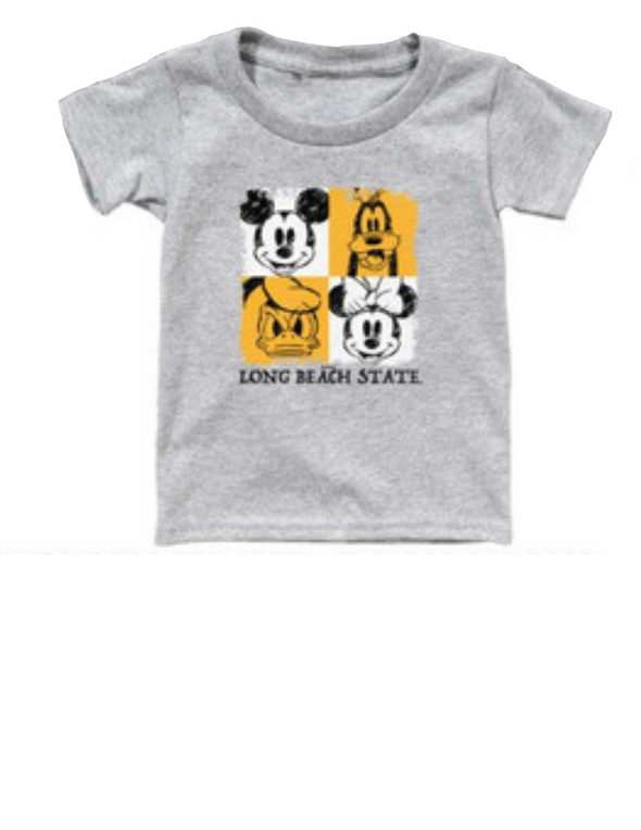 Toddler LBSU Disney T-Shirt - Heather, Blue 84