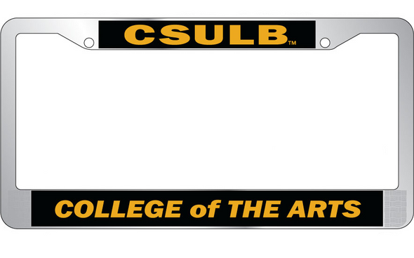 CSULB COTA License Frame - Chrome, Strand