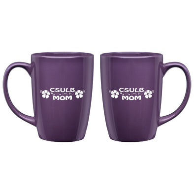 Mom CSULB Hibiscus Mug Purple