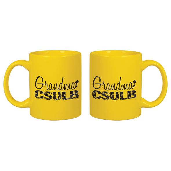 Grandma CSULB 11OZ Mug Yellow