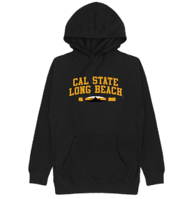 CSULB Coastal Hood - Black, Uscape