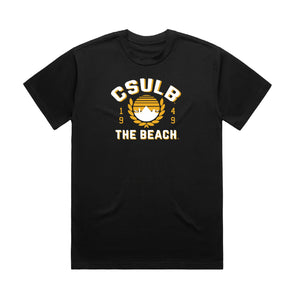 CSULB Lux T-Shirt - Black, Uscape