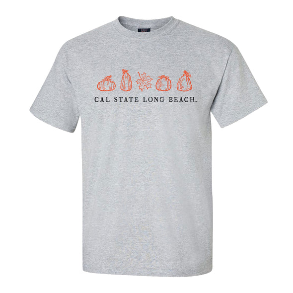 T-Shirt of the Month Pumpkin Fall T-Shirt - Gray, Mv Sport