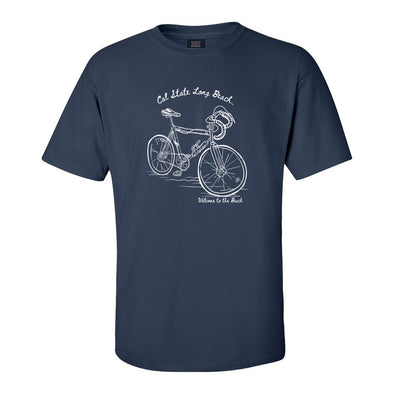 T-Shirt of the Month LB Biking T-Shirt - Navy, Mv Sport