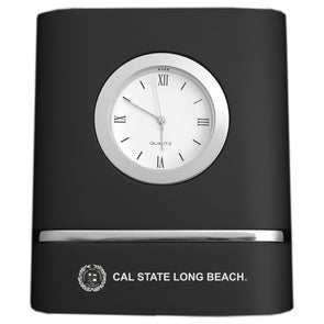CSULB Desk Clock- Black, LXG