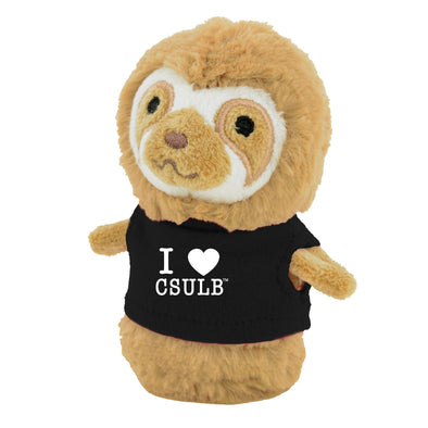 CSULB I Heart Sloth Shorties Plush