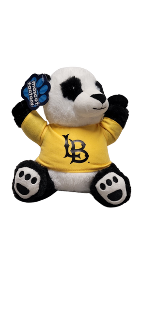 LB Panda Plush - Black/White, Mascot Factory
