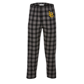 Mens LB Flannel Pant - Charcoal/Black, Boxercraft