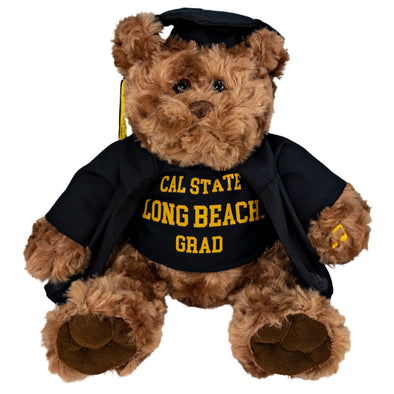 Grad CSULB Musical Bear Plush - Brown, Mascot Factory