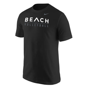 Beach Volleyball Core Short Sleeve T-Shirt - Black, Nike