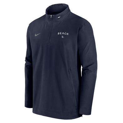 Beach Caret Sideline Coach Jacket - Navy/Grey, Nike