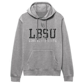 LB Over LBSU Weathered Hood - Gray, League