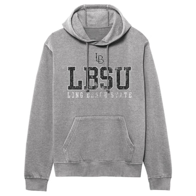 LB Over LBSU Weathered Hood - Gray, League