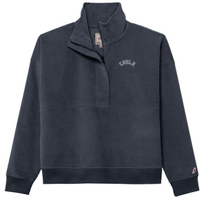 Womens CSULB 1/2 Zip - Navy, League