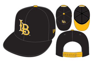 LB Snapback Cap - Black/Gold, New Era