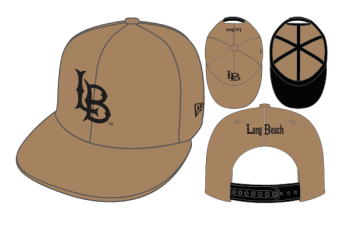 LB Snapback Cap - Khaki, New Era