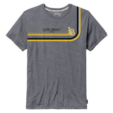 LB Locale Tri-blend Tee - Heather Gray, Legacy