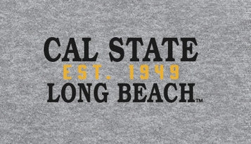 CSULB Left Chest Full Zip - Gray, League – Long Beach State Official Store