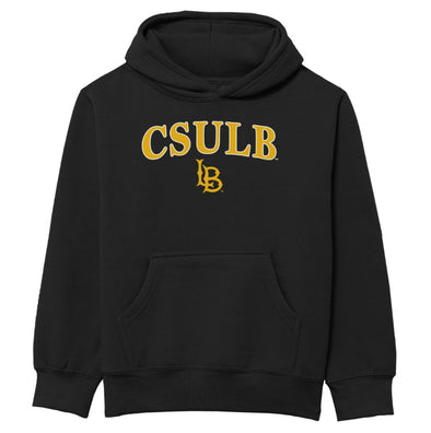 Youth CSULB Hood - Black, League