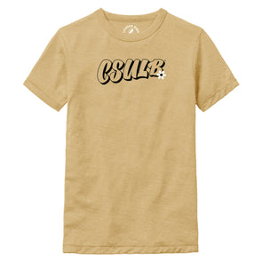 Youth CSULB Victory Falls T-Shirt - Gold, League