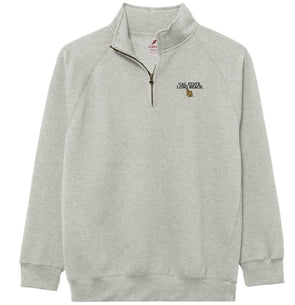 CSULB Benchmark 1/4 Zip - Oatmeal, League