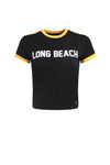 Women's CSULB Goalie T-Shirt - Black, Hype & Vice