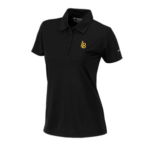 Womens LB Omni Wick Polo - Black, Columbia