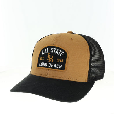 CSULB Trucker Snapback Cap - Black, League