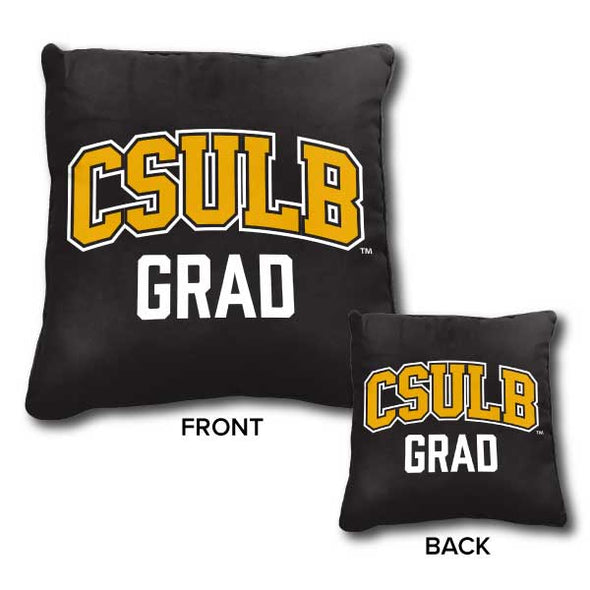 *SALE* CSULB Grad Pillow - Black/Gold, Sewing Concepts