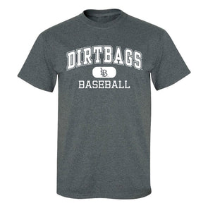 Dirtbag LB Baseball T-Shirt - Charcoal, MV Sport