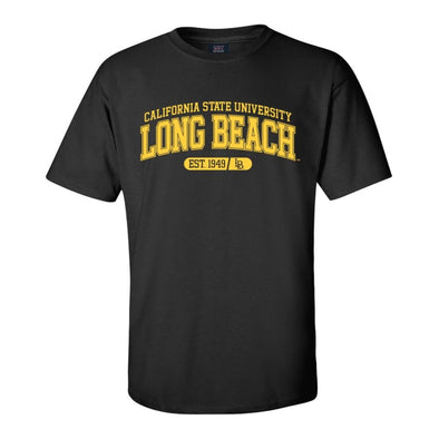 CSULB Spelled Out Tee - Black, MV Sport