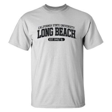 CSULB Spelled Out Tee - Gray, MV Sport