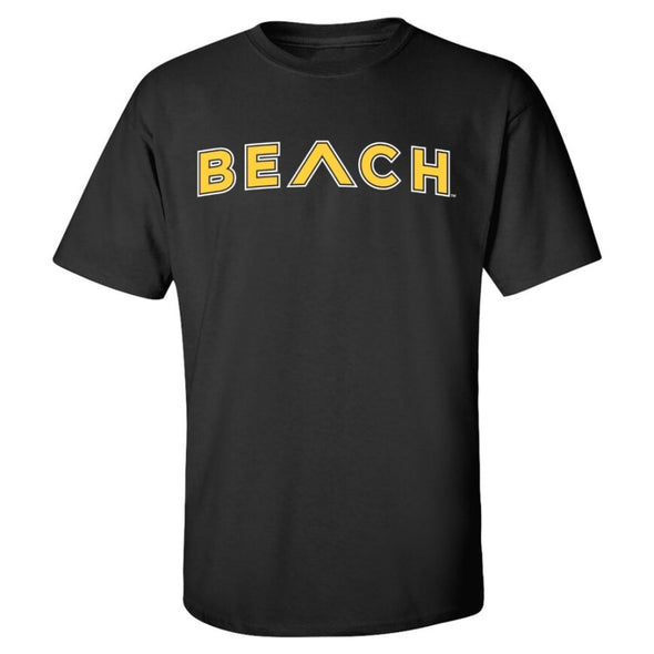Beach Caret Arch Tee - Black, MV Sport