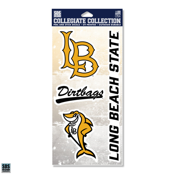 CSULB Collegiate Collection Stickers - SDS