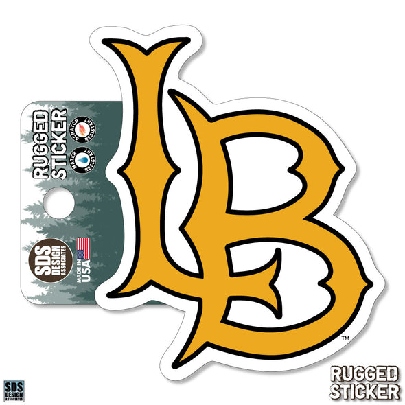 LB Rugged Sticker 2" - Yellow, SDS Design